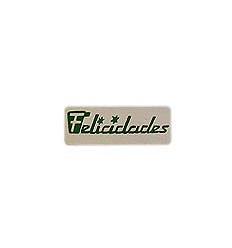 Etiquetas para regalos "Felicidades" Película verde