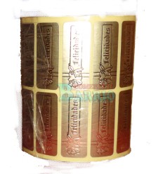 Etiquetas para regalos "Felicidades" Lazo 2