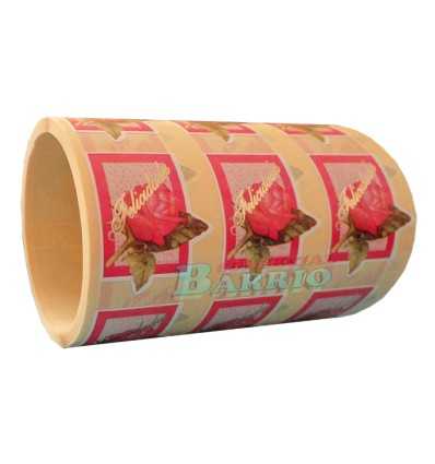 Etiquetas para regalos  "Felicidades" Rosa grande