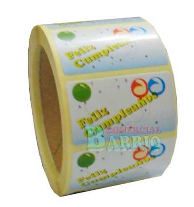 Etiquetas para regalos "Feliz cumpleaños"