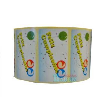 Etiquetas para regalos "Feliz cumpleaños"