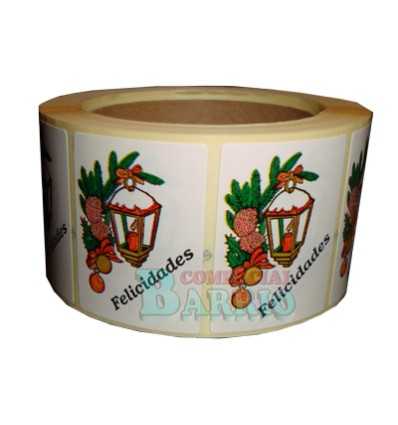 Etiquetas para regalos "Felicidades" Farola