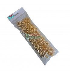 Bolsa de 12 moños medianas  oro 2