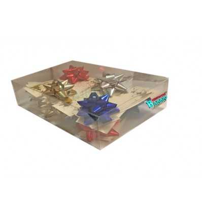 Tarjeta regalo con moño colores surtidos