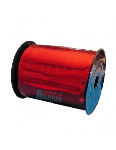 Cinta decorativa para regalo rojo brillo