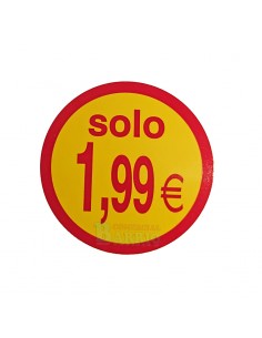 etiquetas adhesivas solo 1,99 Euros