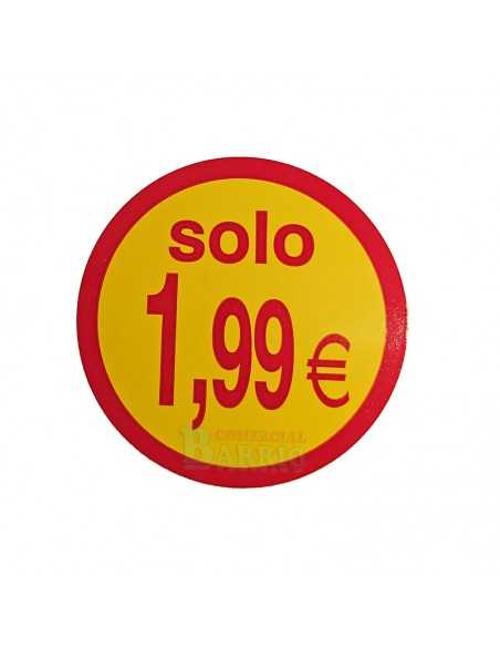 etiquetas adhesivas solo 1,99 Euros