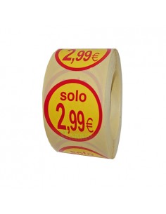 Etiquetas adhesivas solo 2,99€ 2
