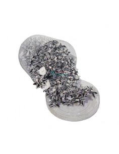 Lazos adhesivos de 5mm color plata para regalos