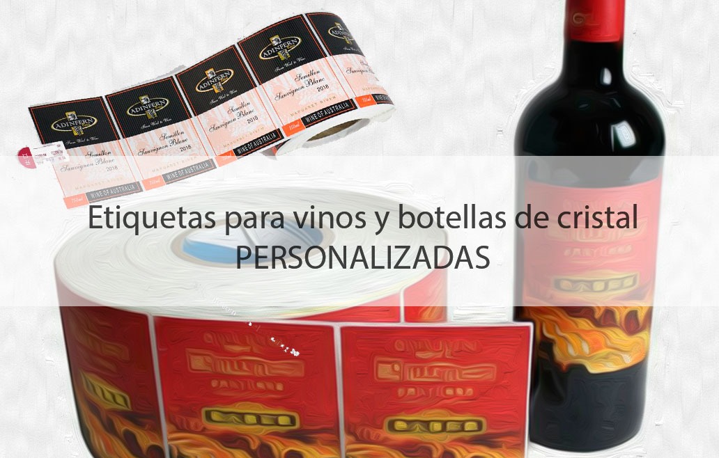 Etiquetas de vino personalizadas Etiquetas Adhesivas Barrio S.A.