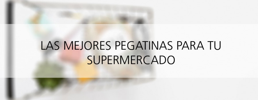 Pegatinas para supermercado