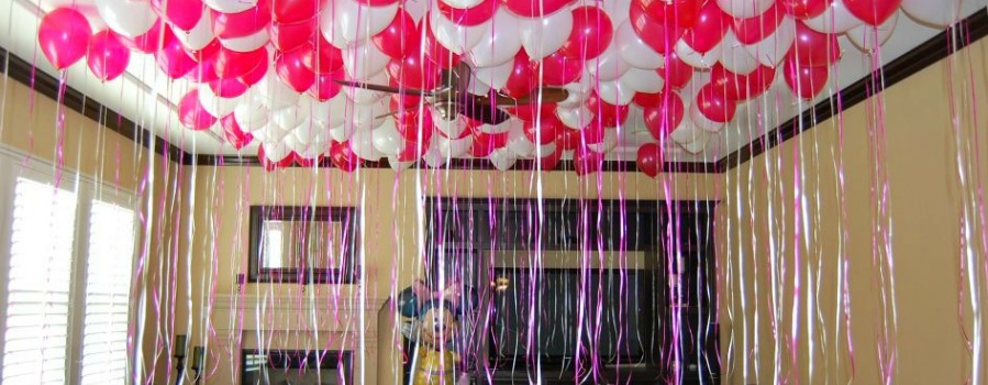 Techos de globos, una excelente forma de decorar tu evento