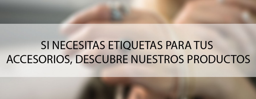 Etiquetas para accesorios