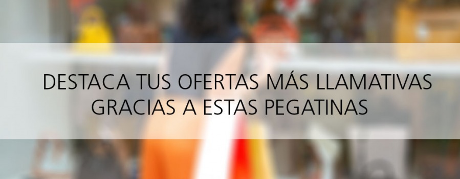 Pegatinas para rebajas