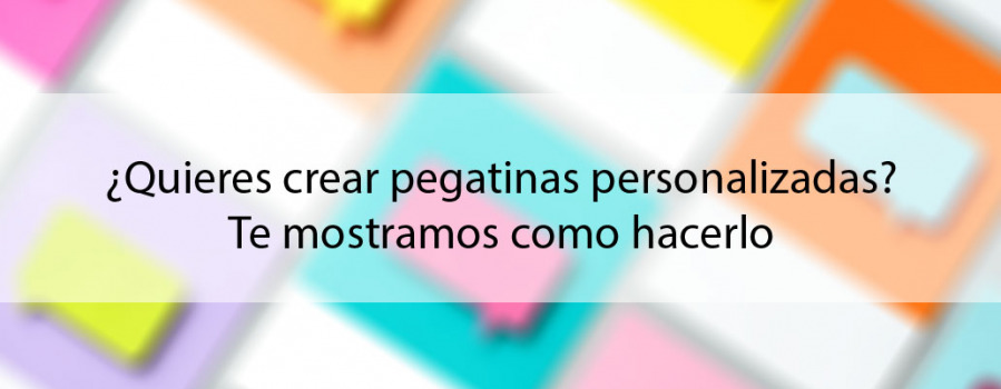 Creación de pegatinas