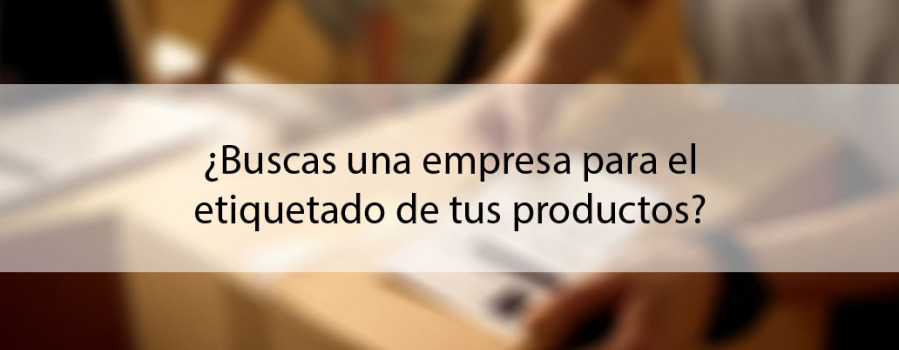 Empresas de etiquetado de productos