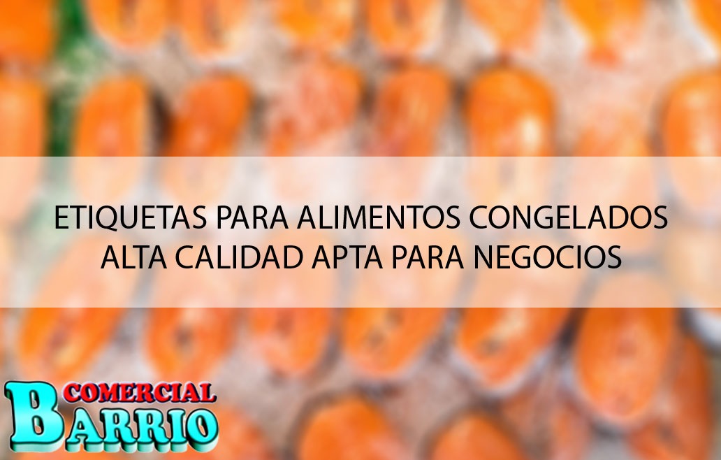 Etiquetas adhesivas para congelados, refrigerados y frescos