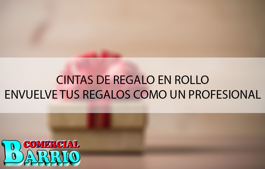 Cinta de regalo en rollo