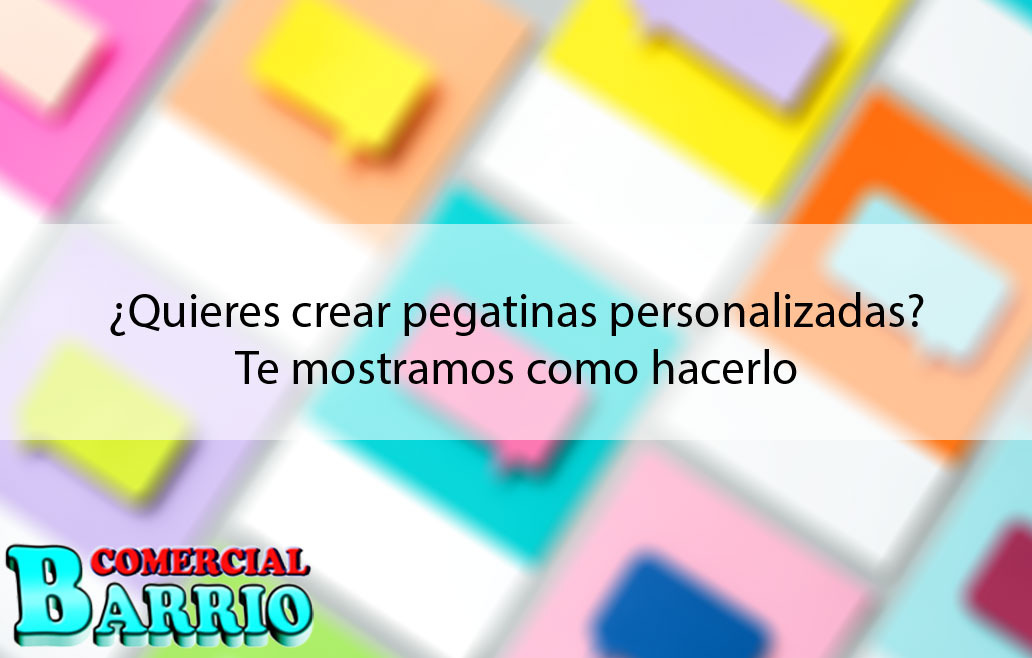 Creación de pegatinas