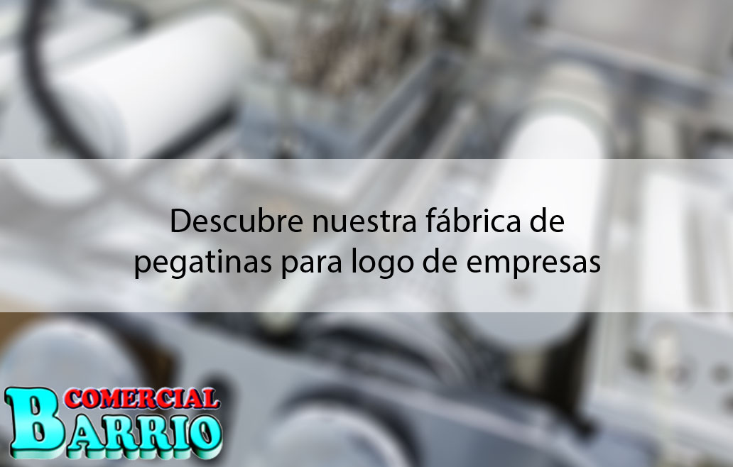 Fábrica de pegatinas para logo de empresas